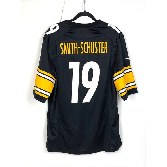 NFL Pittsburgh Steelers #19 Juju Smith-Schuster Nike On Field Jersey Size M (A8) - Picture 3 of 6